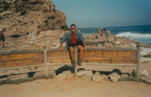 Chrisje op Kaap de Goede Hoop