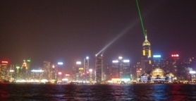 Lasershow Hong Kong Island