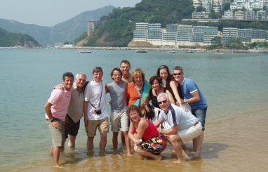 Fun at Repulse Bay Beach