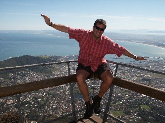 Boven op de Tafelberg, Kaapstad